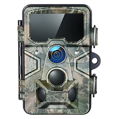 Wildlife Trail Camera Hunting Camera 20MP 1080P, with 3 Sensors 130° Detection Lens and 0.4s...