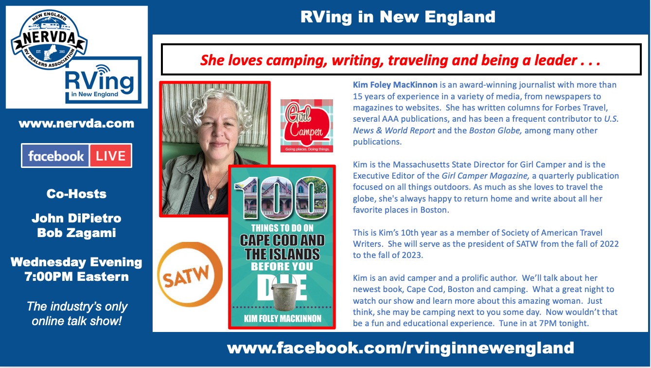 ‘RVing in New England’ Welcomes Girl Camper Director