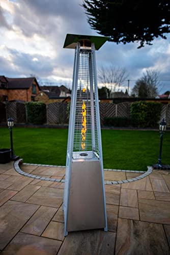 Cotton Life Outdoor Gas Patio Heater - Pyramid Flame Heater 13KW
