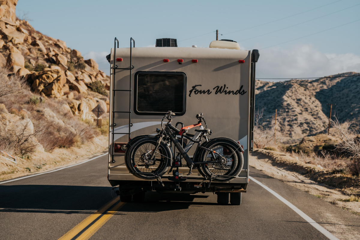 Hollywood Racks’ Latest Bike Rack is Built to Carry Electric Bikes on Your RV