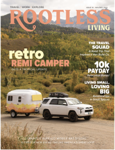 Latest ‘Rootless Living’ Magazine Celebrates Anniversary