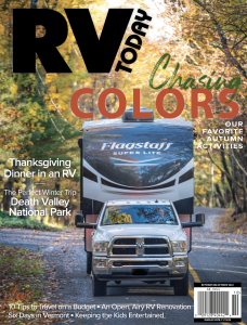 Oct/Nov Issue of ‘RV Today’ Magazine Looks for Fall Colors