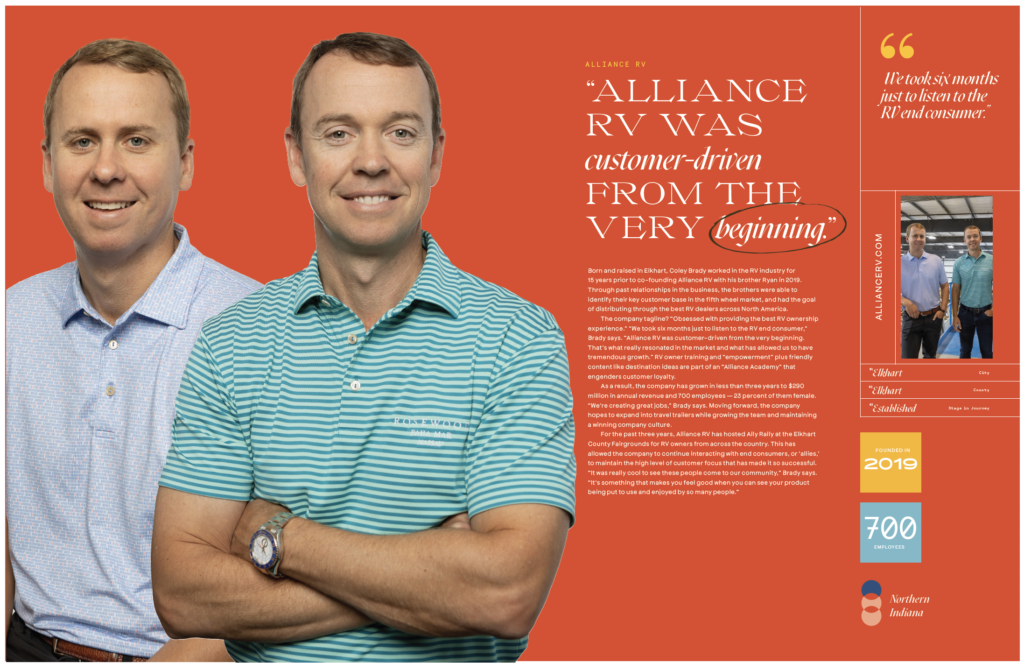 Alliance RV Named in State’s New Entrepreneurship Yearbook