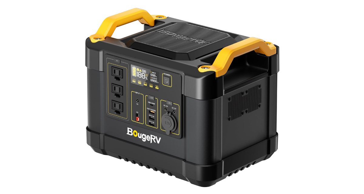 Gear Review: BougeRV 1100Wh Portable Power Station