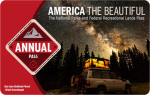 The America the Beautiful RV gifts park pass