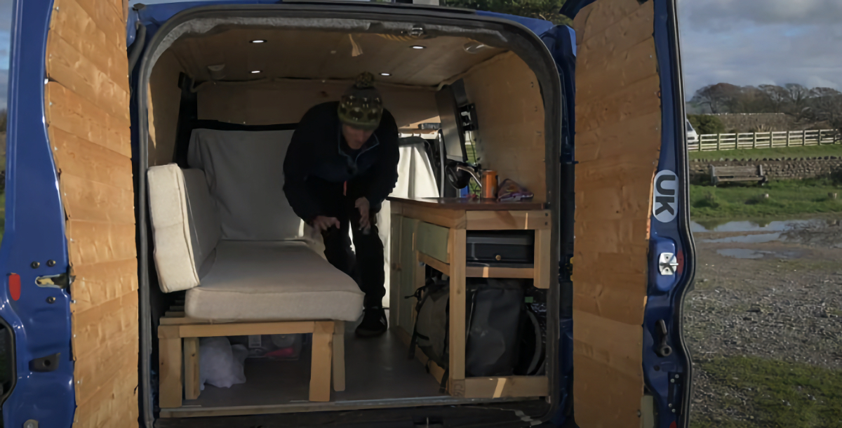 Professional Photographer Takes Us on a Video Tour of His Tiny Camper Van