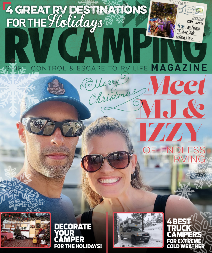 December’s ‘RV Camping’ Features RVing for the Holidays
