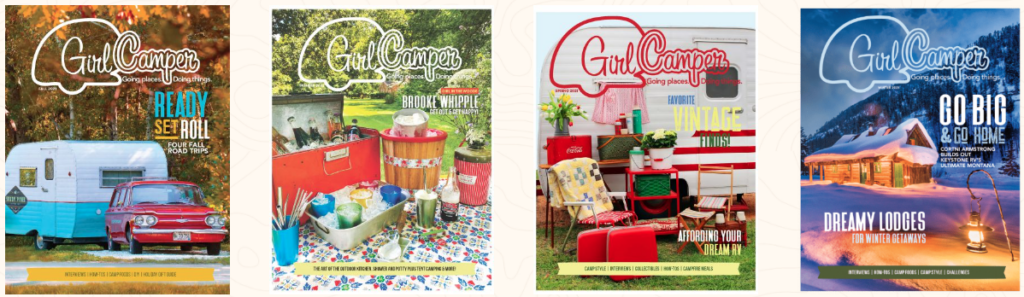 Thumbnails of Girl Camper Gift magazines