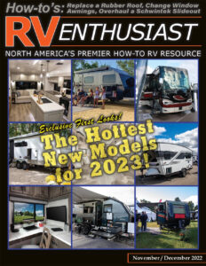 Nov/Dec Issue of ‘RV Enthusiast’ Looks at ‘Hottest’ New RVs