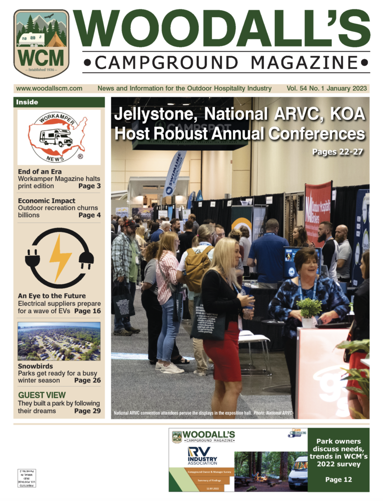 ‘Woodall’s Campground Magazine’ Covers National Shows