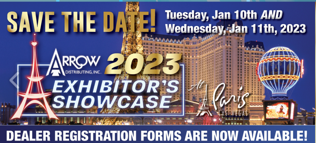 Arrow Distributing Readying for 2-Day Showcase in Vegas