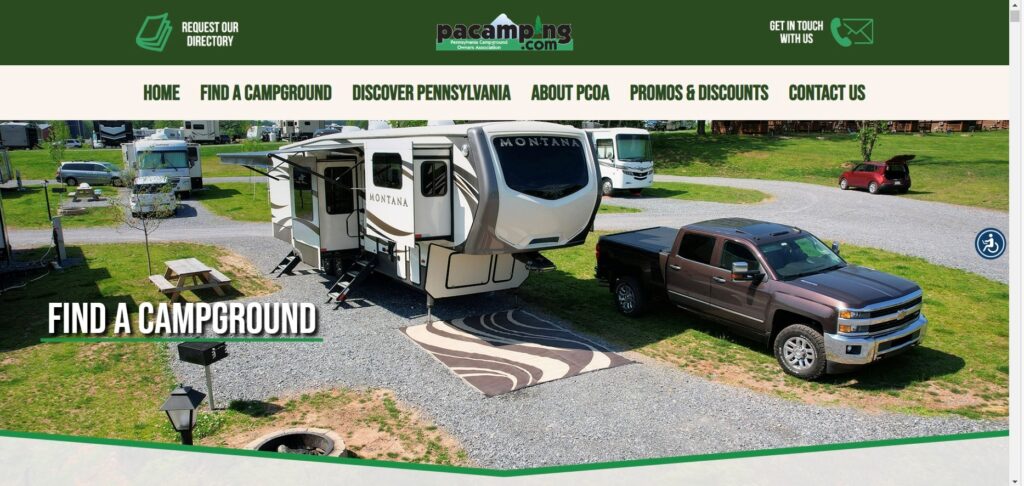 PA Campground Owners Association Launches New Website