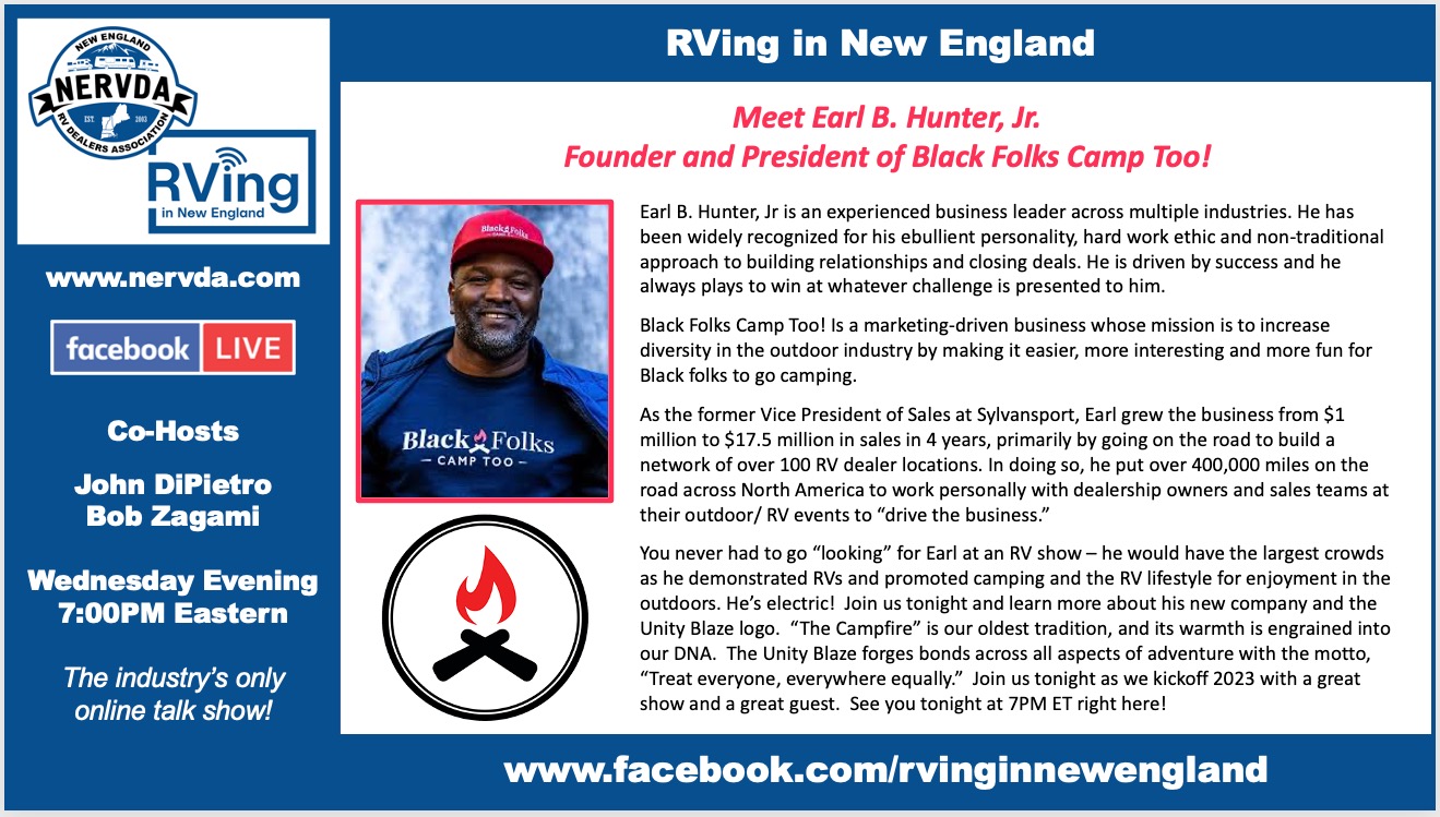 ‘RVing in New England’ Hosts ‘Black Folks Camp Too’