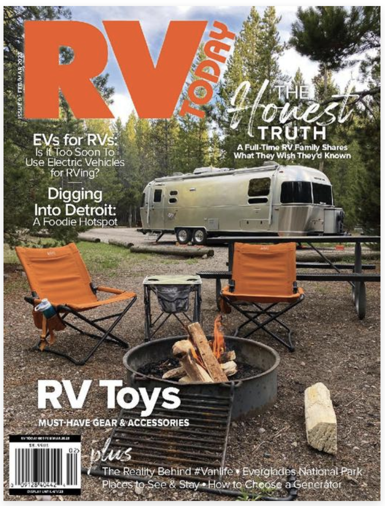 Feb/March ‘RV Today’ Mag Explores RV Gear & Accessories