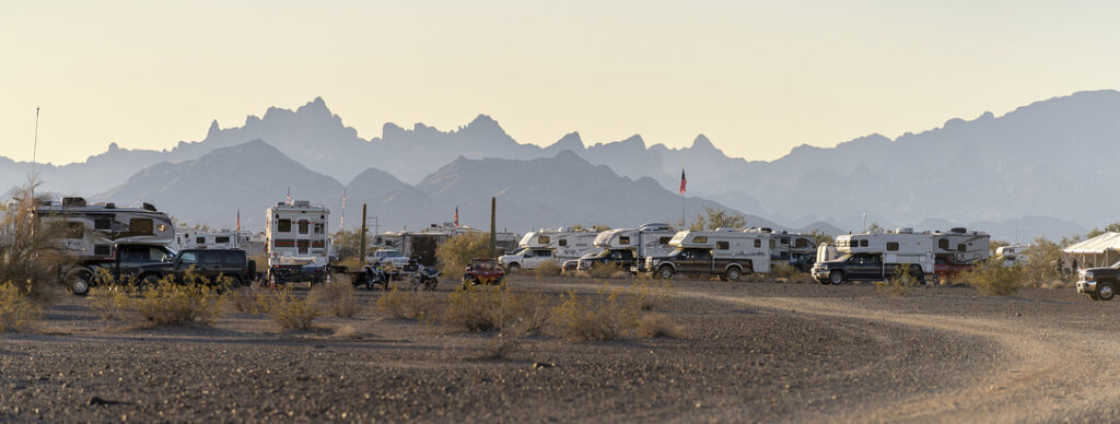 TCA Quartzsite Rally Sets Record with 332 Truck Campers