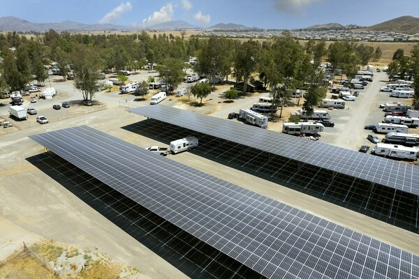 Thousand Trails Wilderness Lakes Campground Goes Solar