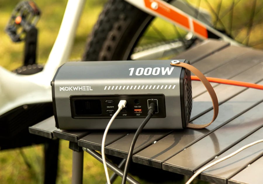 A 1000 watt inverter made by Mokwheel