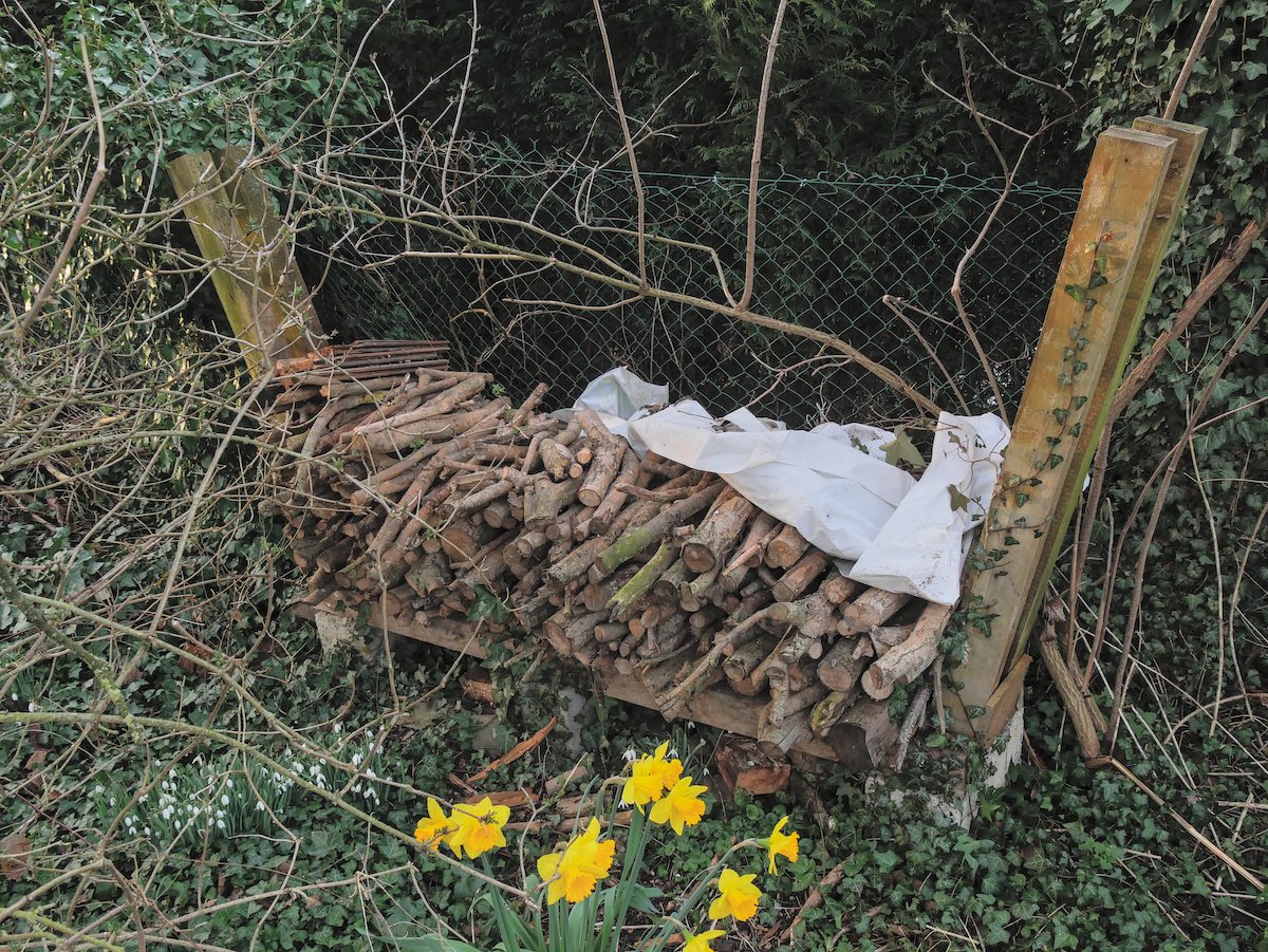 DIY Firewood Rack