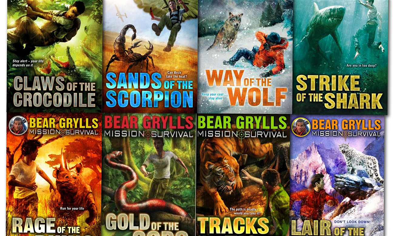Here Are Some Great Bear Grylls Books To Inspire Your Children