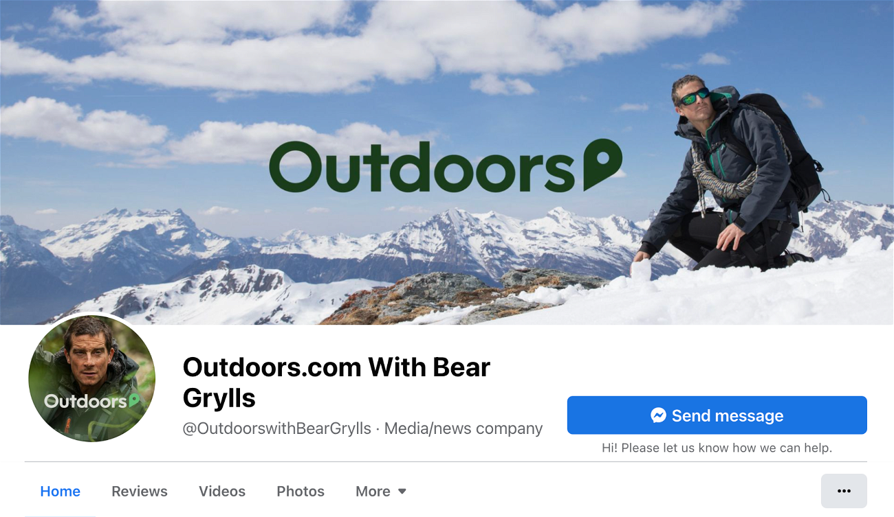 Join the new Outdoors.com with Bear Grylls Facebook Community