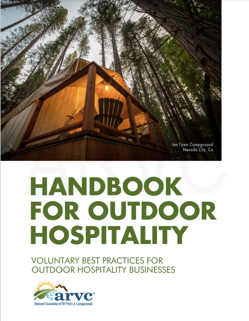 National ARVC Launches ‘Handbook for Outdoor Hospitality’