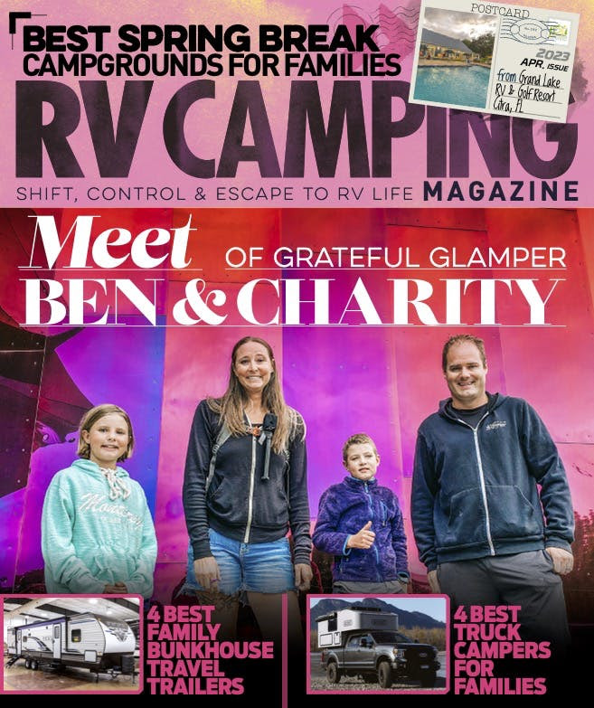 ‘RV Camping’ Mag Features Bunkhouses, ‘Grateful Glamper’
