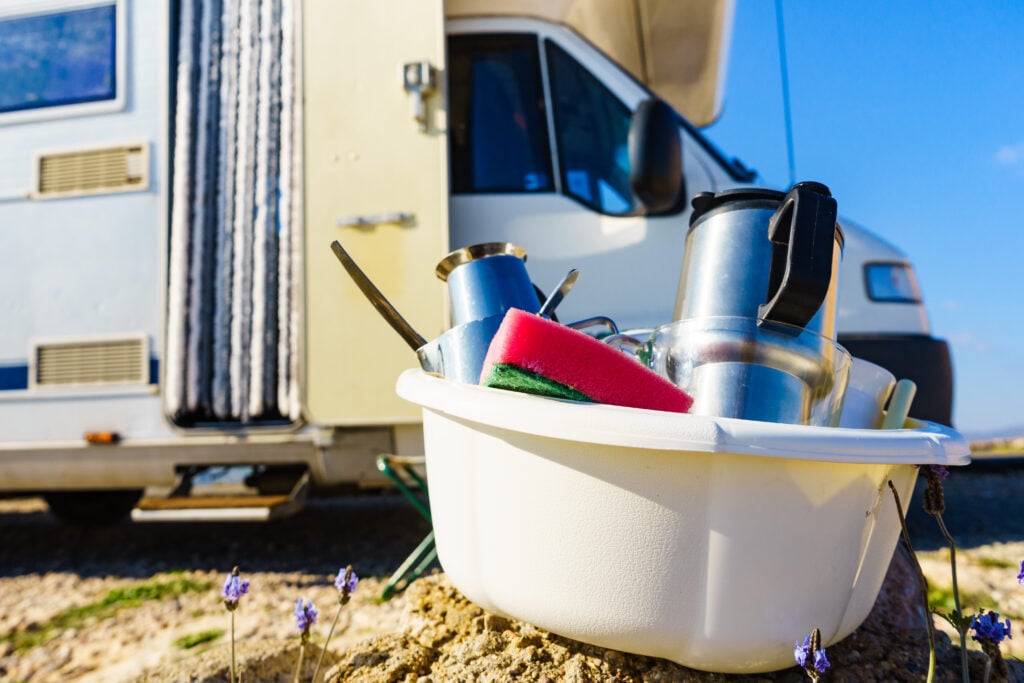 RV Dishwashing Tips: Ways To Save Water And Time