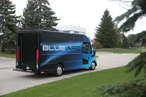 Shyft Group Gets Calif. OK for Blue Arc EV Delivery Vans