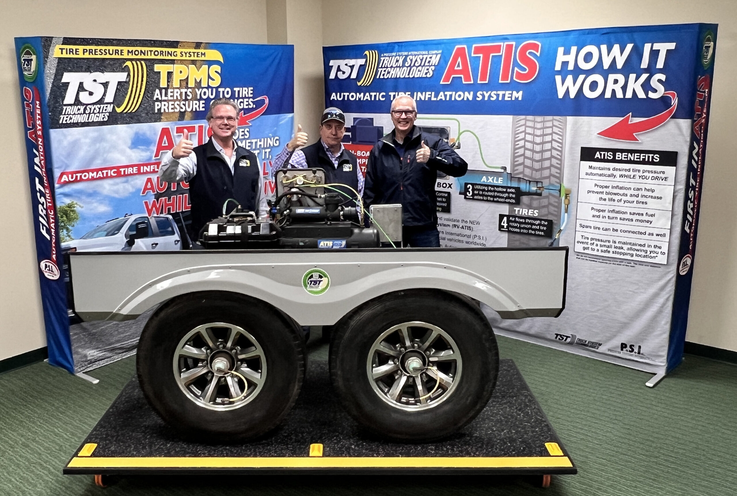 Tire Pressure Firm TST Hosts Display at RV Hall of Fame