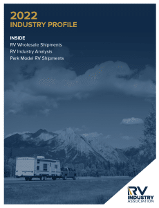 2022 RV Industry Profile Available to RVIA Members