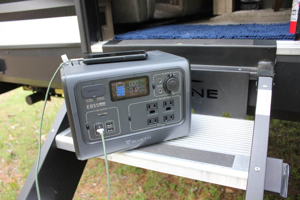 Bluetti EB55 Offers Plenty of Portable Power for Camping