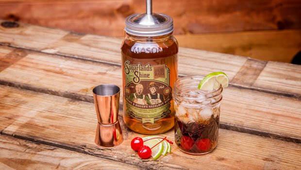 Camping Cocktail Recipe: Moonshine Hazelnut Rum & Cherry Coke