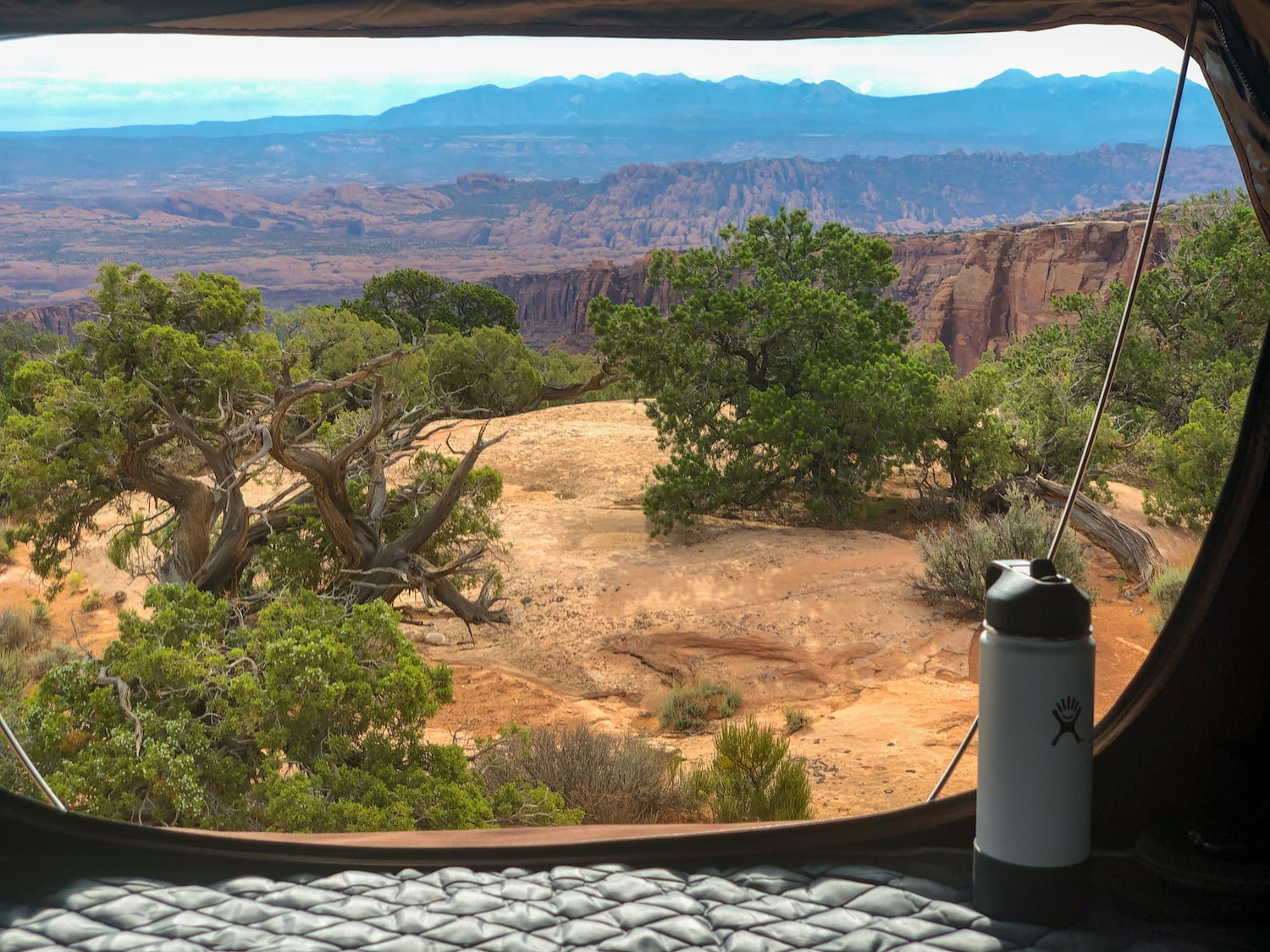 Overland vehicle view