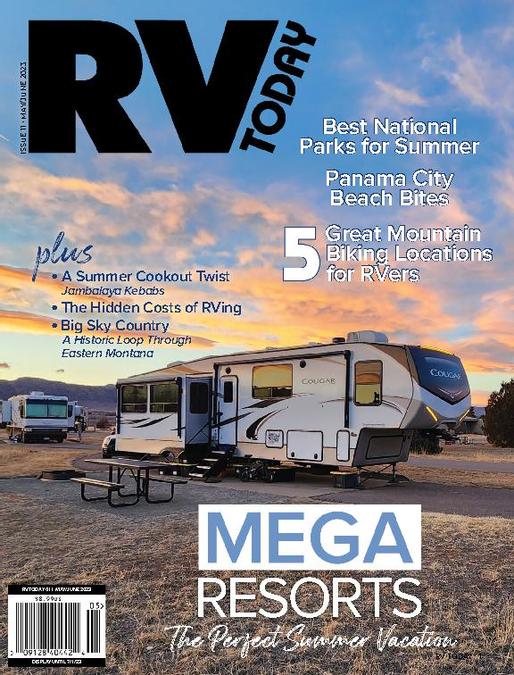 May/June ‘RV Today’ Magazine Features National Parks