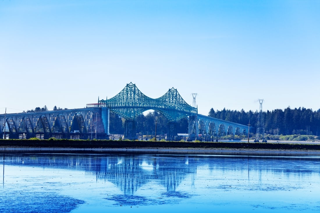 McCullough Bridge North Bend Oregon