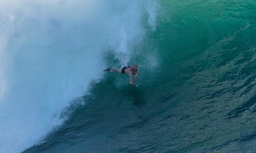 WATCH: Bodysurfer Kalani Lattanzi Rides Massive 25-Foot Wave in Sydney
