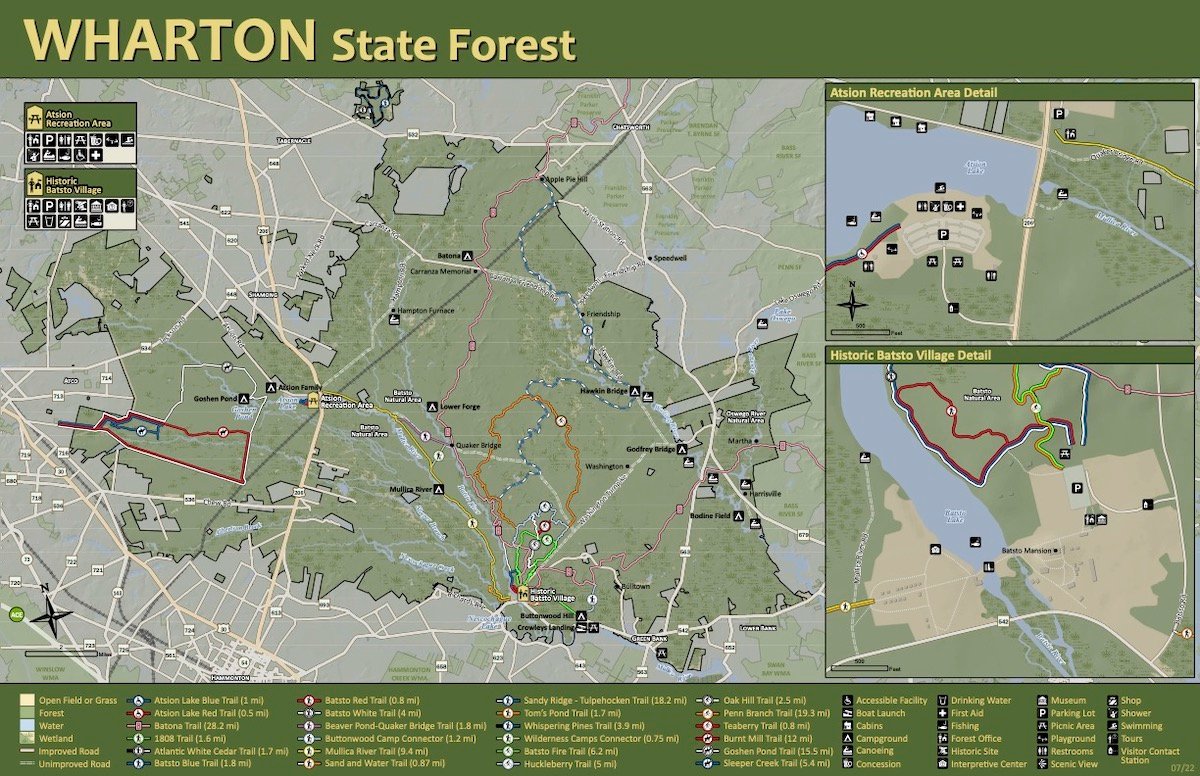 A Brief Guide to Wharton State Forest