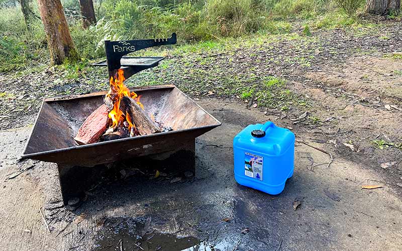 Campfire Safety: Never Just Smother Your Fire