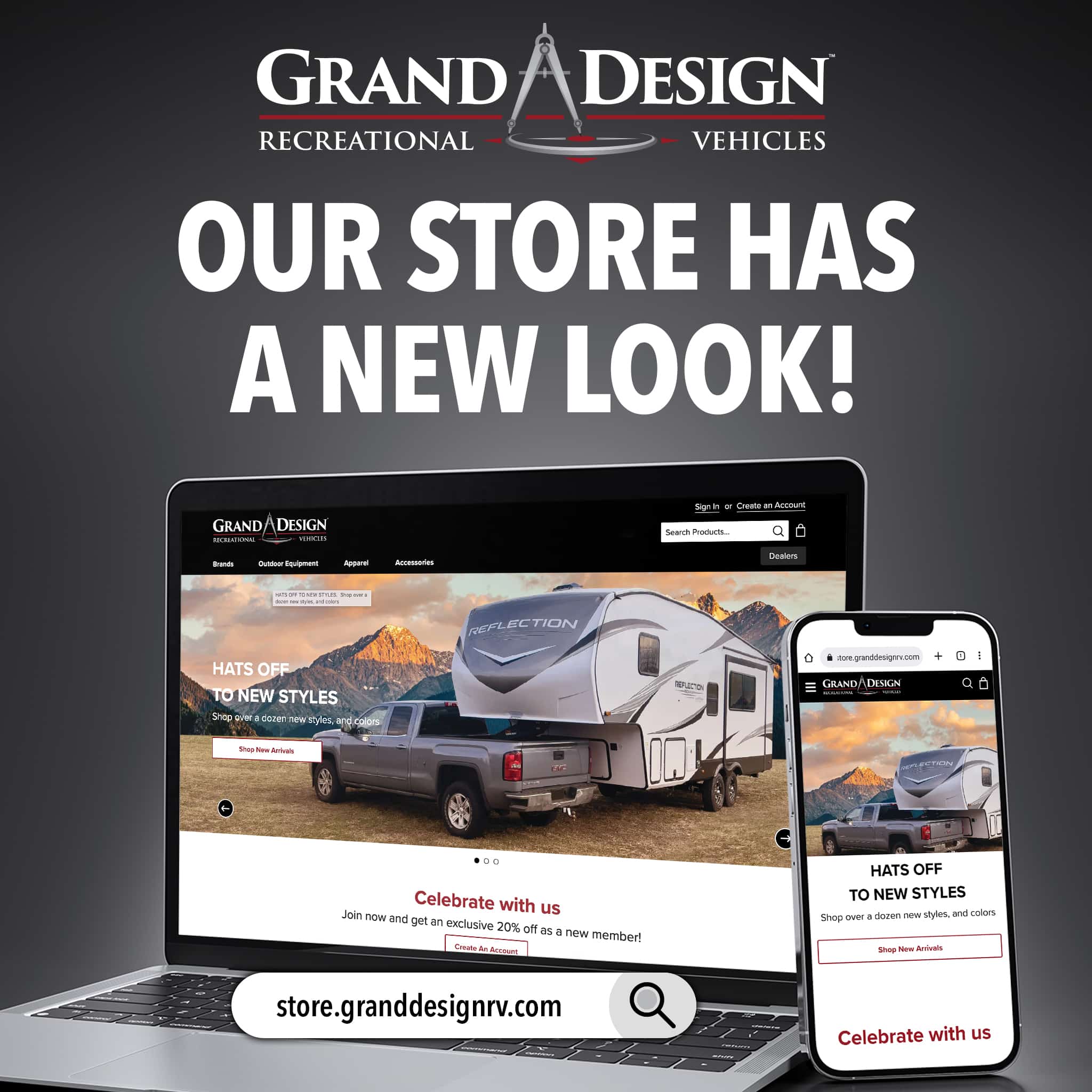 Grand Design Upgrades its Consumer Merchandise Platform