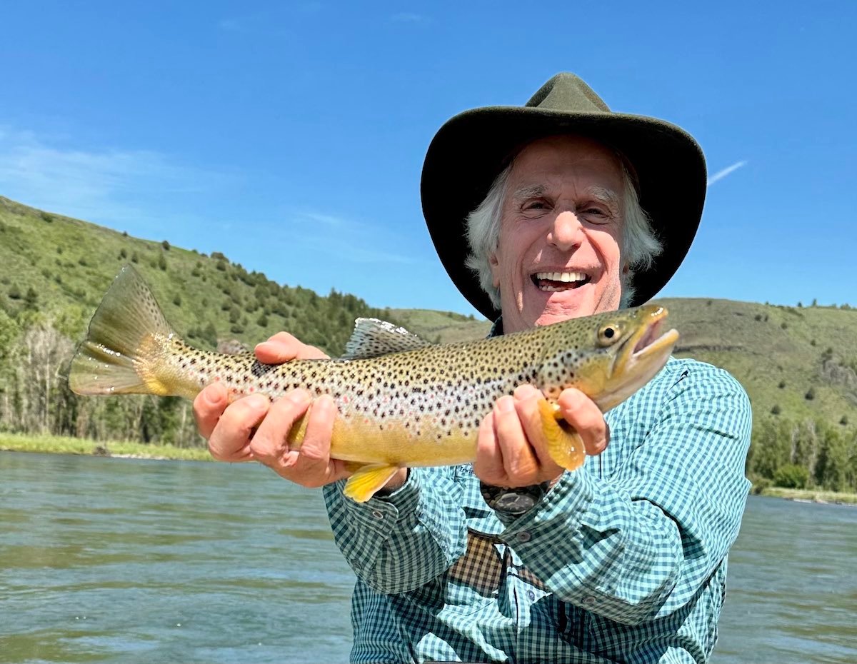 Henry Winkler Is Posting the Cutest Pictures of His Fishing Trip, and We’re Obsessed