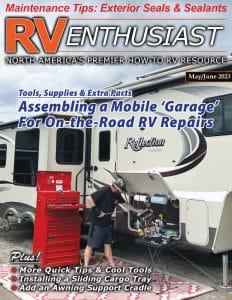 Latest ‘RV Enthusiast’ Issue Dives into Mobile Garages