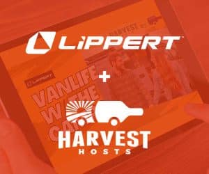 Lippert Sponsors Van-Lifers On Harvest Hosts Series