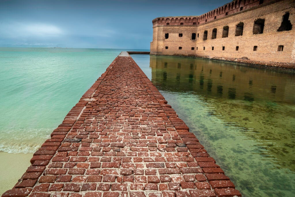 The cover photo of florida keys from the first issue of RV Destinations magazine.