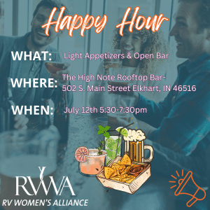 RVWA Hosting July 12 Happy Hour to Welcome Tech Class