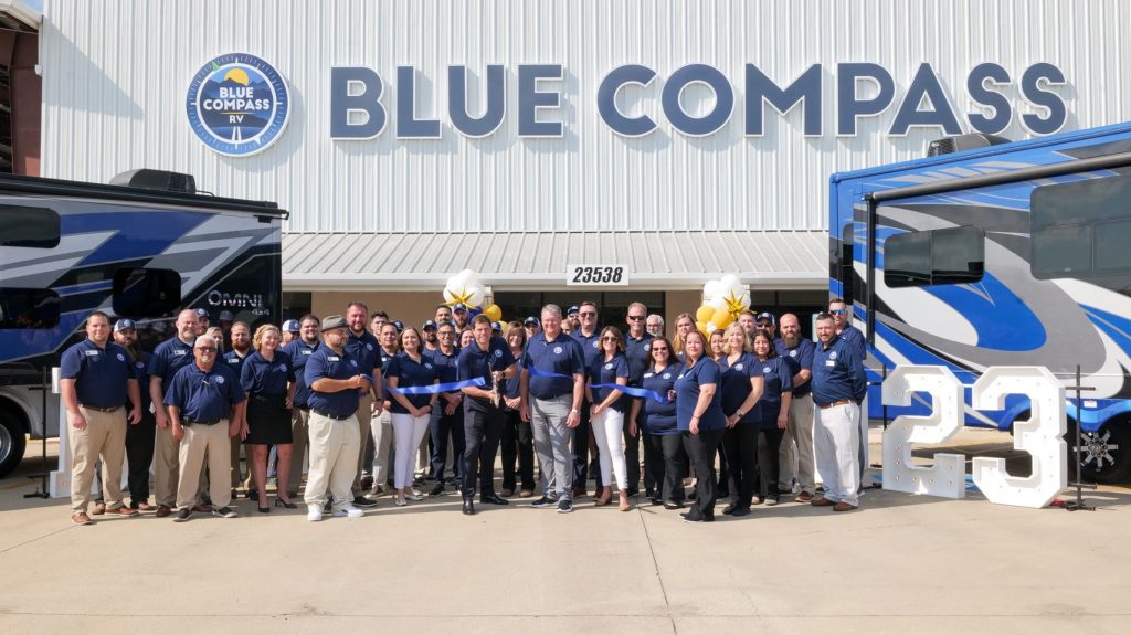 Blue Compass RV Has Completed its Brand Rollout in Texas