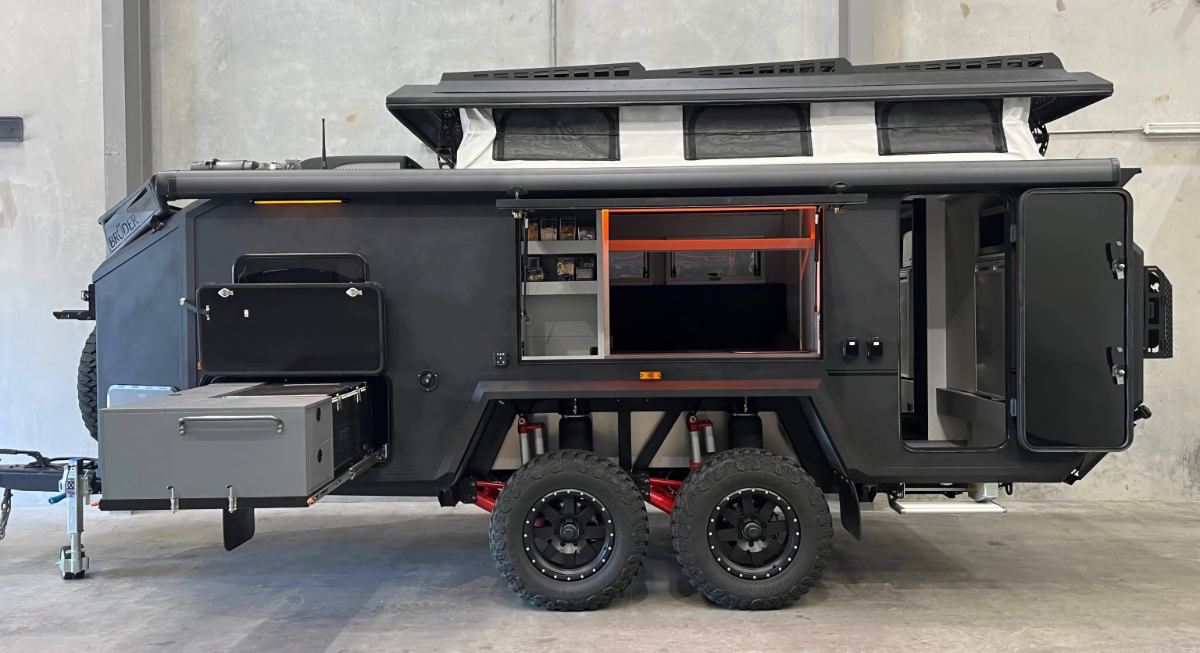 Video: Take a Tour of a Rugged Off-Road Travel Trailer Built for Overlanding