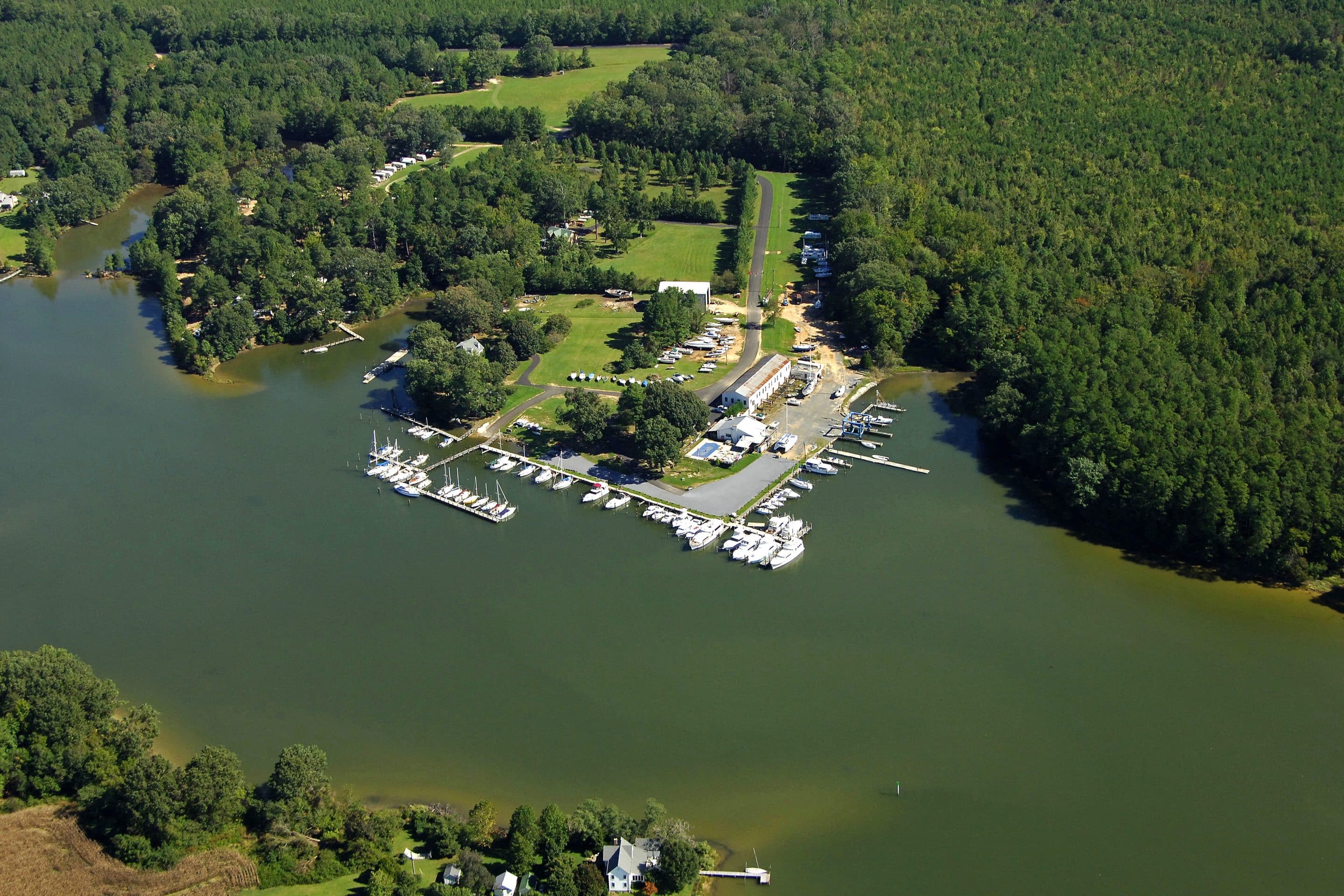 Dennis Point Marina and Campground in St. Mary’s County, Md.