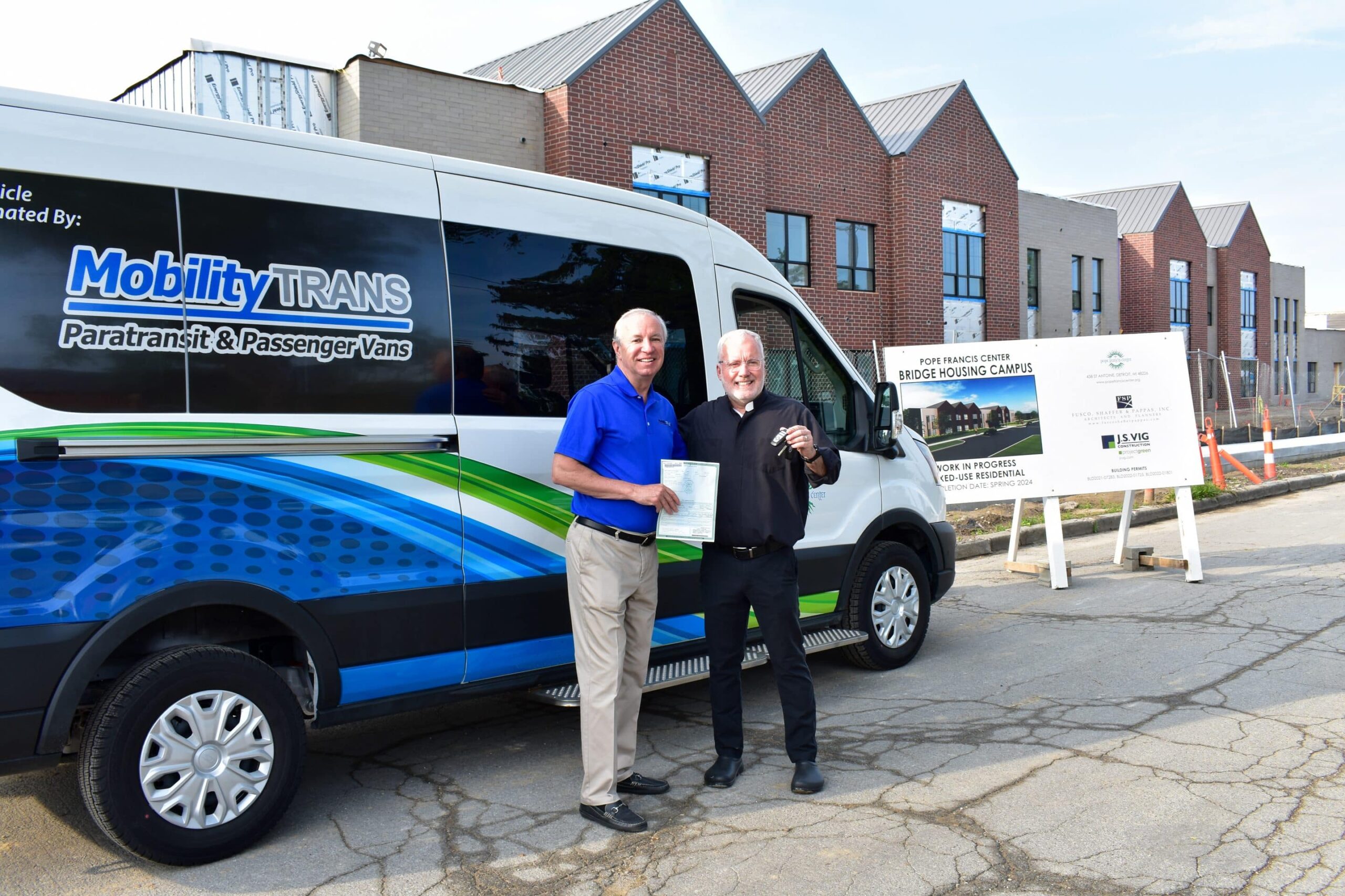 Forest River’s MobilityTRANS Donates Ford E-Transit Van – RVBusiness – Breaking RV Industry News
