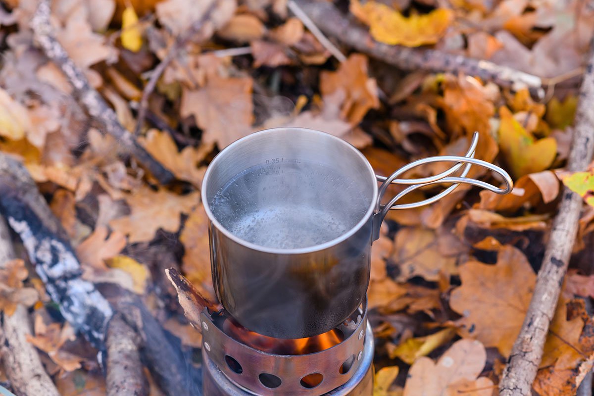 This Titanium Camping Pot is So Light, You’ll Forget You’re Holding It 