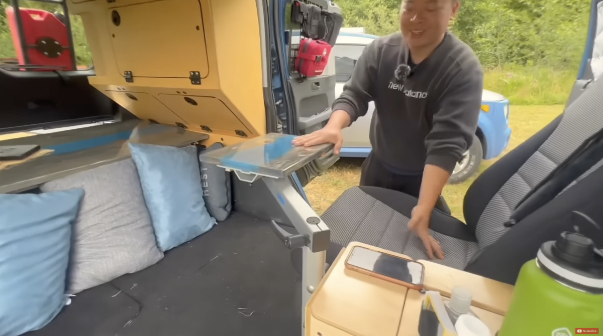 Video: See a 2008 Honda Element That’s Been Converted into a Mini RV